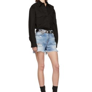 Alexander Wang Tops - Alexander Wang Classic Black shirt stud buttons Alexander Wang Tops - Alexander Wang Classic Black shirt stud buttons